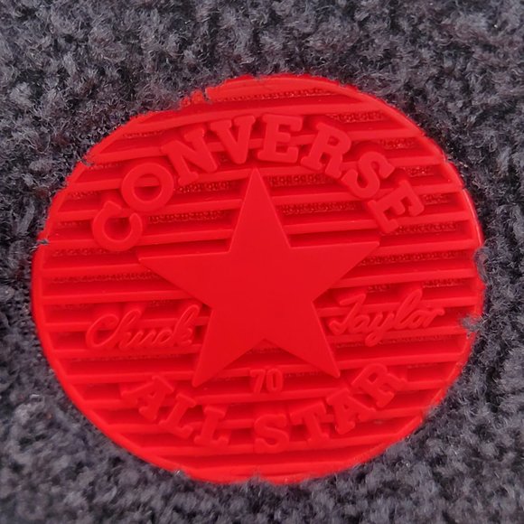 Converse Mens Chuck 70 Hi "Retro Sherpa" 169784C Black/Court Purple/Egret Size 9 - Picture 11 of 13